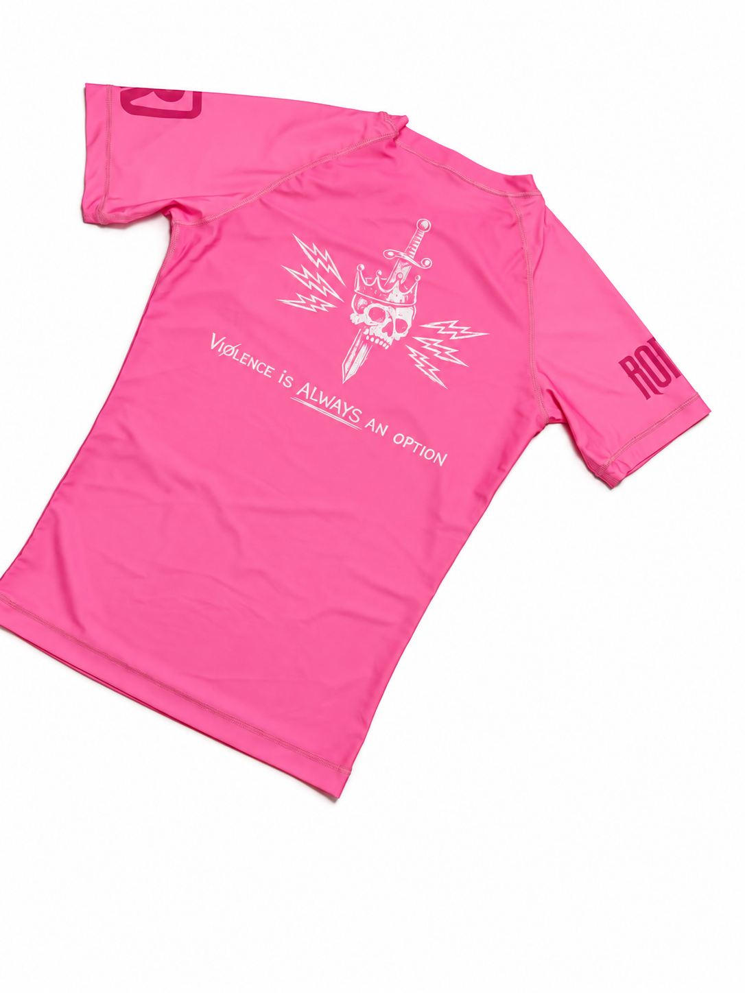 VIOLENCE rashguard (pink)