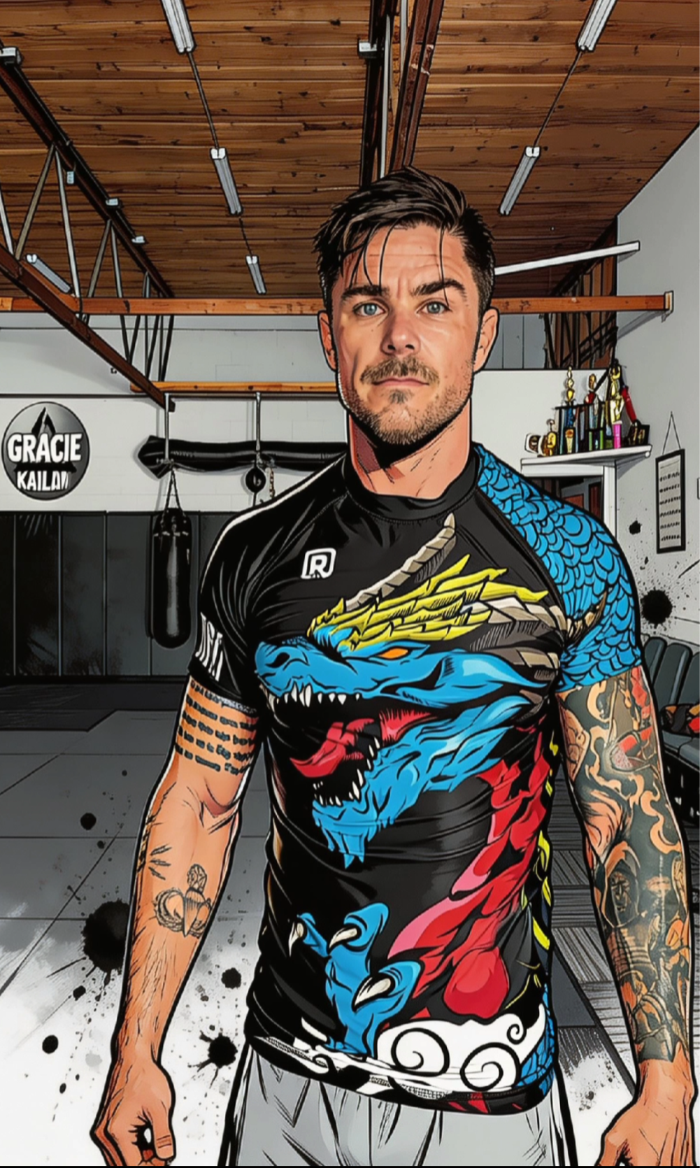 Dragon rashguard