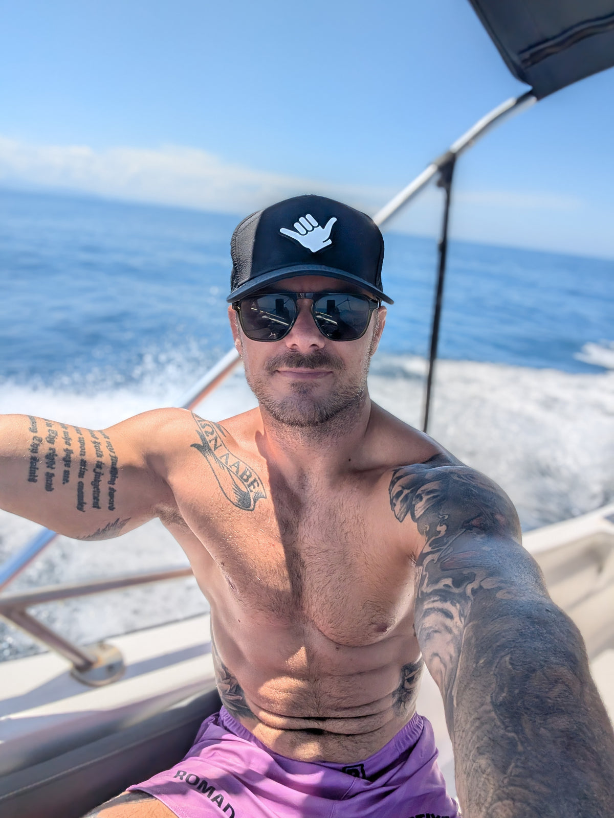 SHAKA snap-back hat