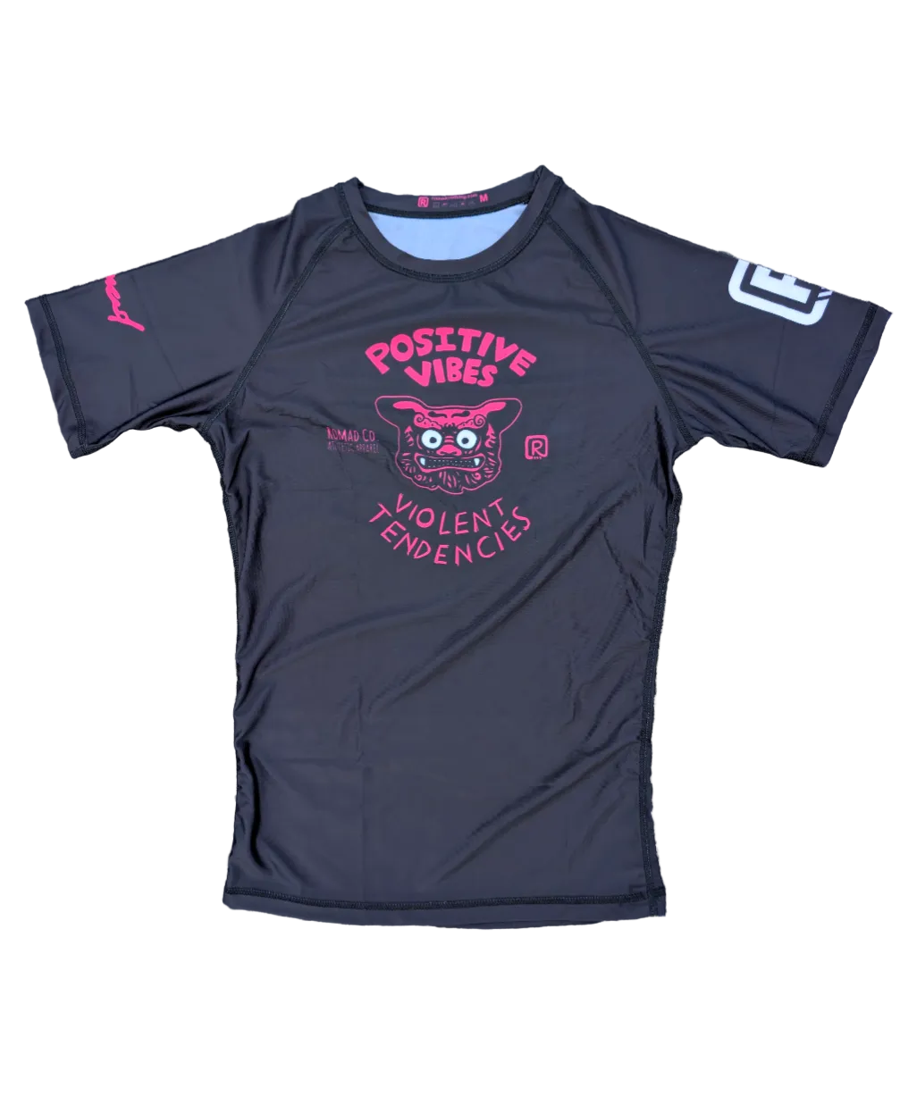 Vibes & Violence 2.0 (black+pink)
