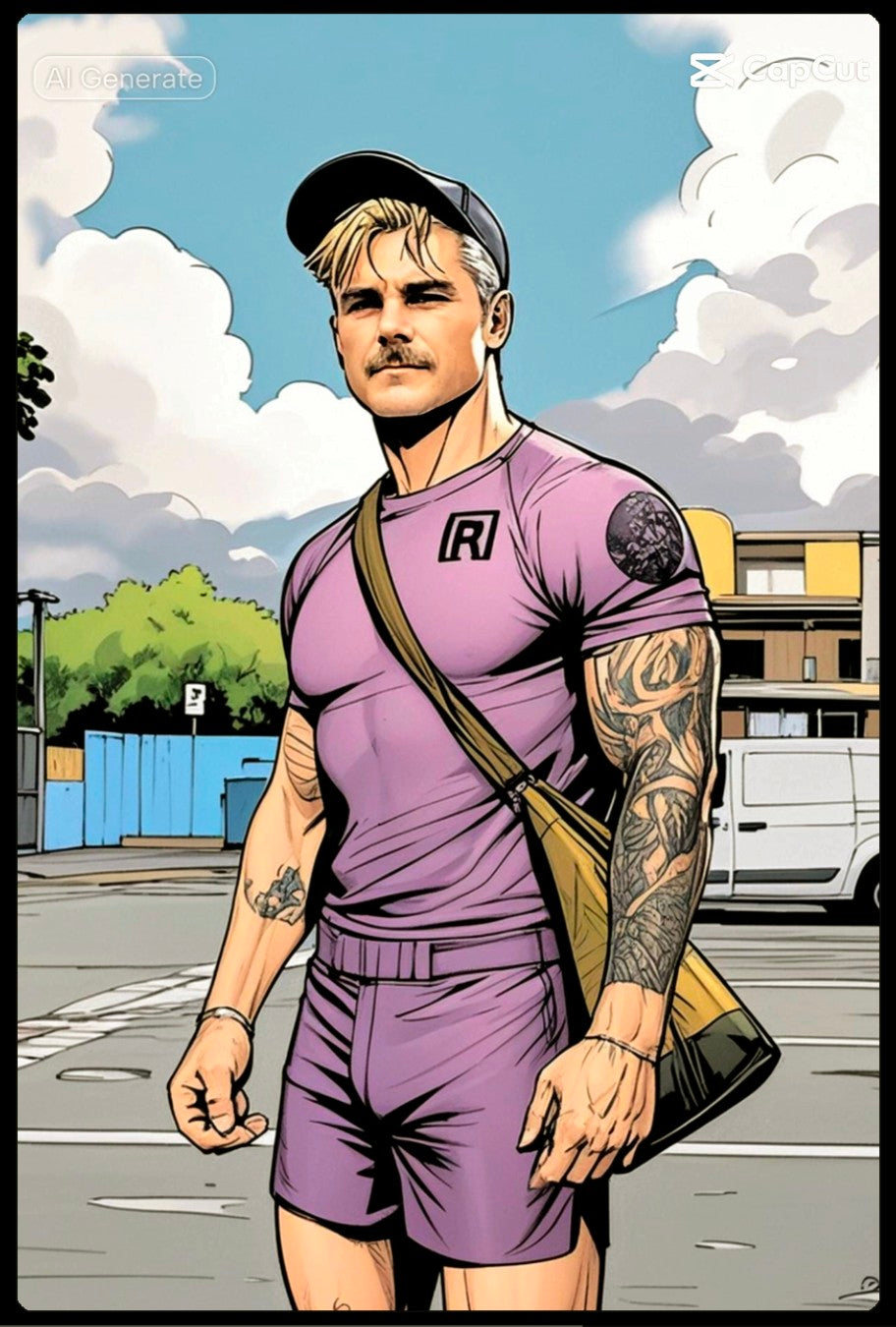 Tiger Stripe - FULL SET (Lilac/Black)