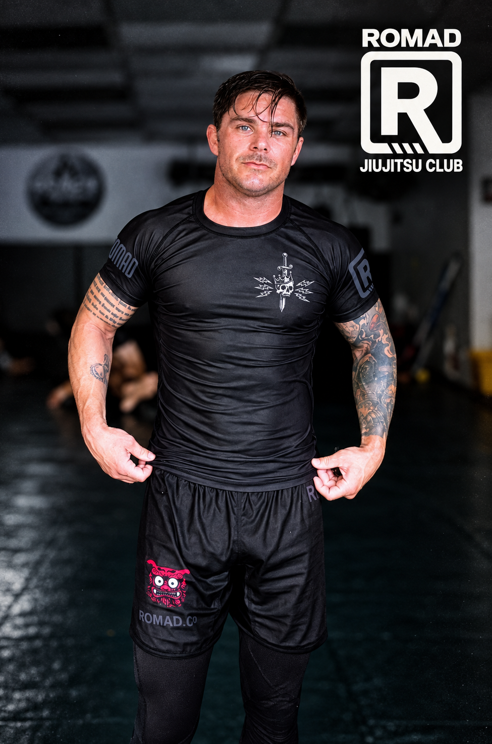 VIOLENCE rashguard (black)